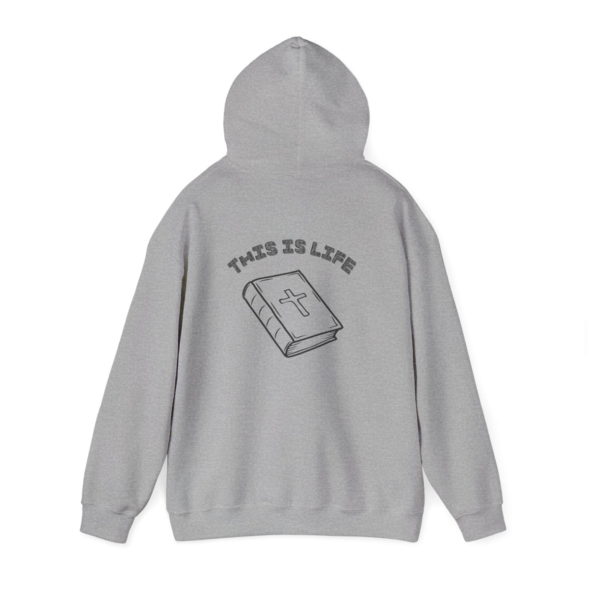 "This is life, Bible" Men's Sweatshirt