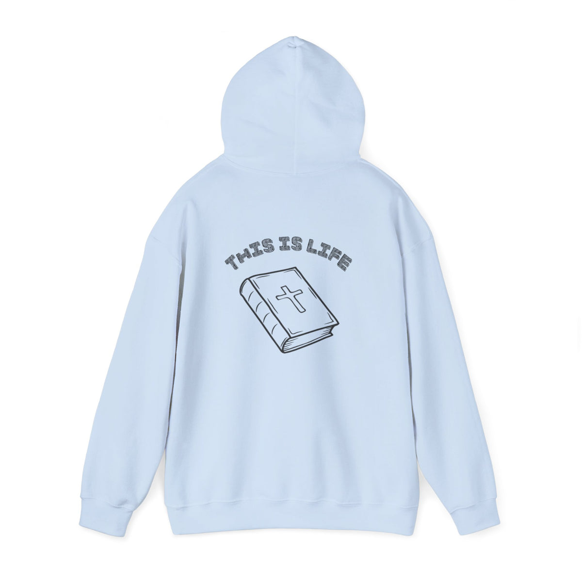 "This is life, Bible" Men's Sweatshirt