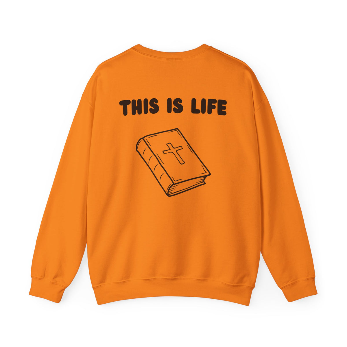 "This is life, Bible" Men's Crewneck