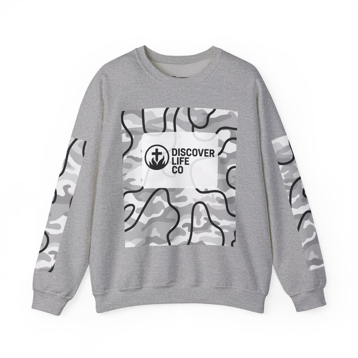 "Blessed" Men's Camo Crewneck