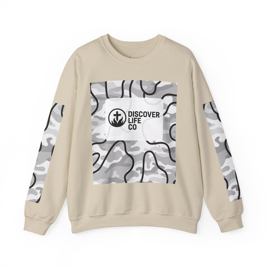 "Hope" Men's Camo Crewneck