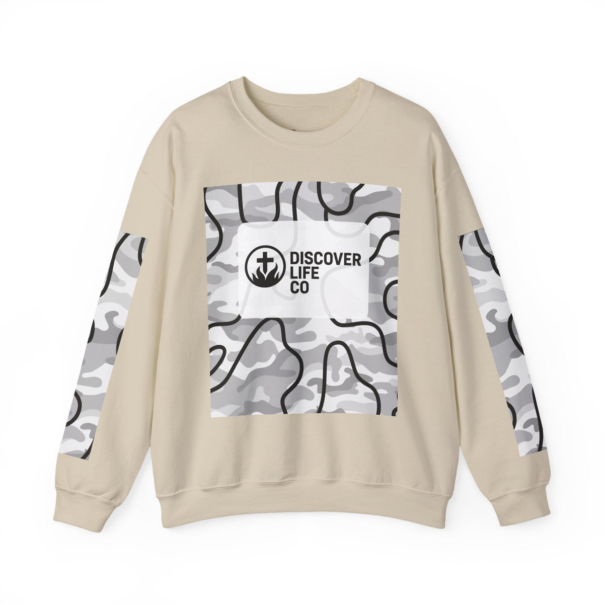 "Hope" Men's Camo Crewneck